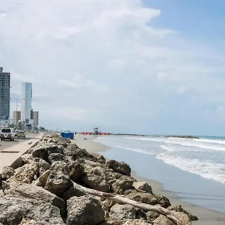 Apartment Apt En Edf Frente A La Playa Y Cercano Centro Historico 1-2 Cartagena