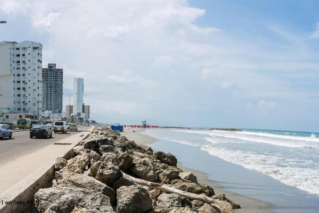 Apartamento Apartamento Frente A La Playa Y Cercano Centro Histórico Cartagena