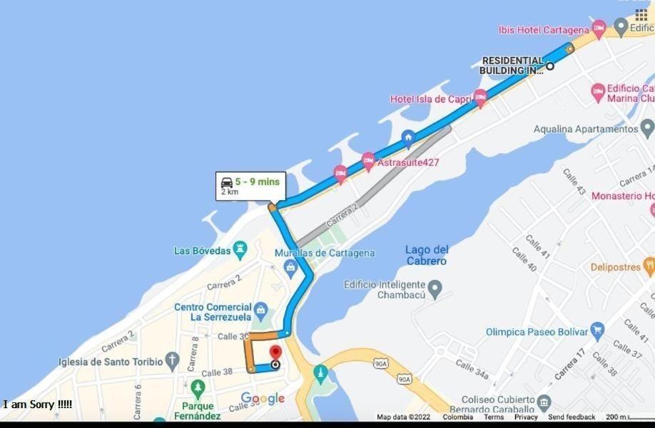 Apartamento Frente A La Playa Y Cercano Centro Histórico Apartamento Cartagena